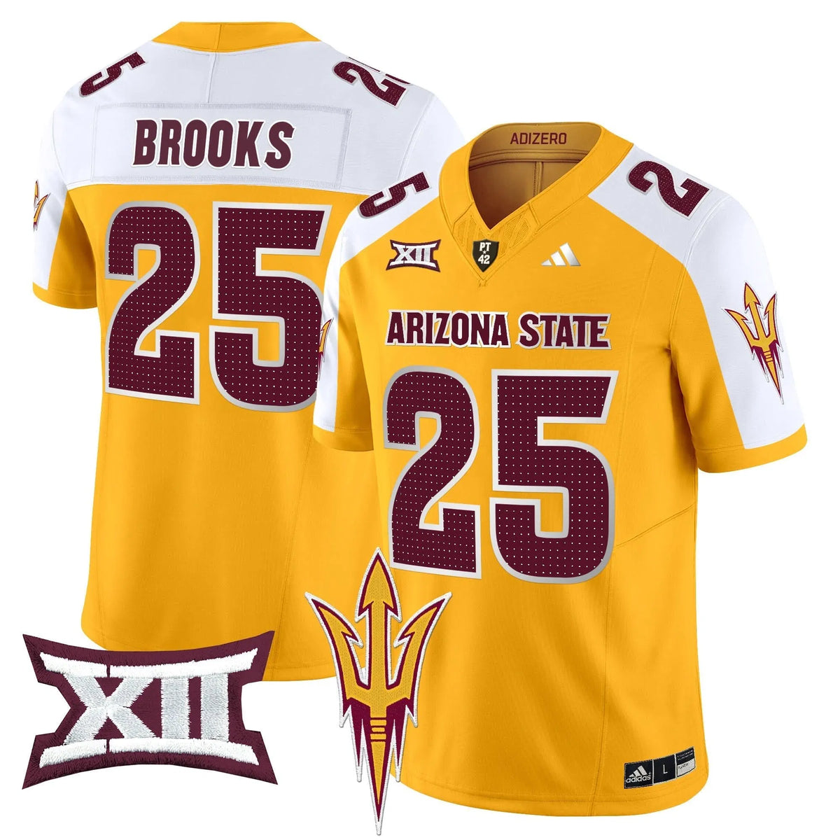 Personalized ASSD 2026 Vapor Limited Jersey V2 - Gold Alternate / DeCarlos Brooks Stitched