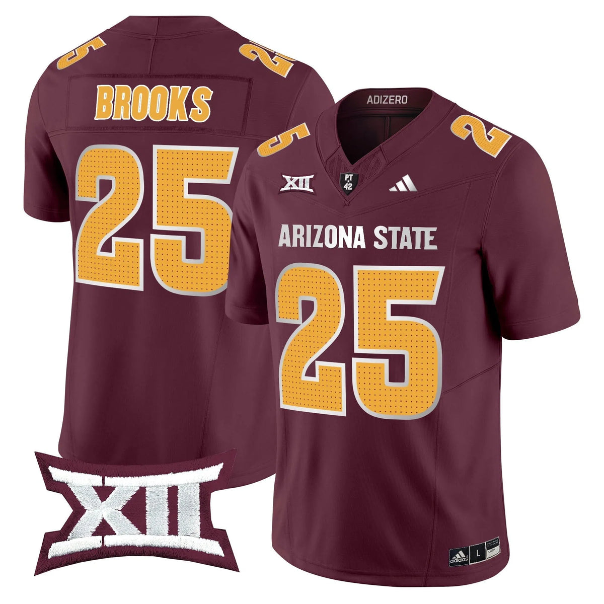 Personalized ASSD 2026 Vapor Limited Jersey V2 - Maroon / DeCarlos Brooks Stitched