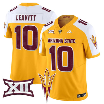 Personalized ASSD 2026 Vapor Limited Jersey V2 - Gold Alternate / Sam Leavitt Stitched