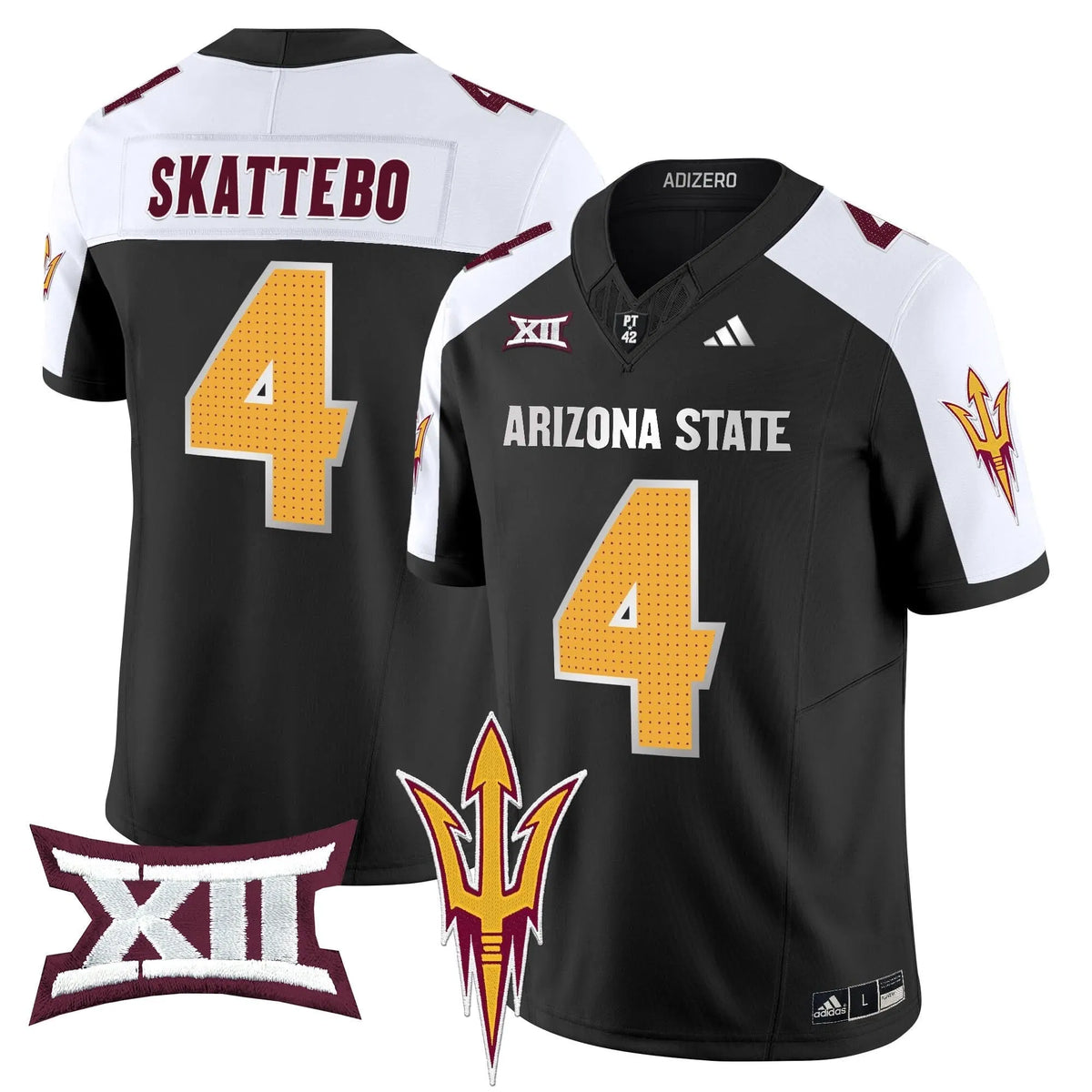 Personalized ASSD 2026 Vapor Limited Jersey V2 - Black Alternate / Cam Skattebo Stitched