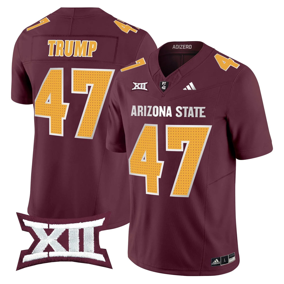 Personalized ASSD 2026 Vapor Limited Jersey V2 - Maroon / Trump Stitched