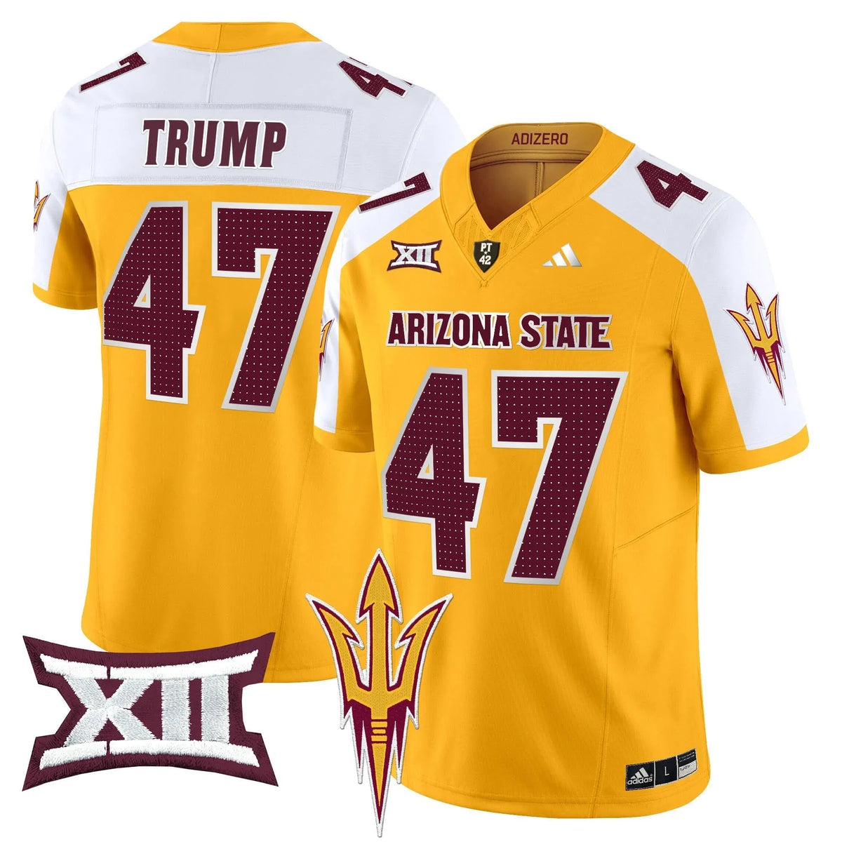 Personalized ASSD 2026 Vapor Limited Jersey V2 - Gold Alternate / Trump Stitched