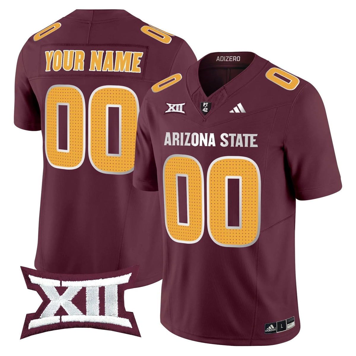 Personalized ASSD 2026 Vapor Limited Custom Jersey V2 - Maroon Stitched