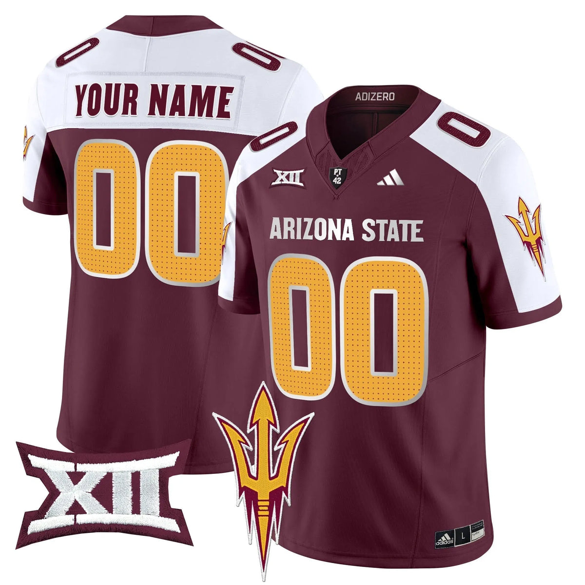 Personalized ASSD 2026 Vapor Limited Custom Jersey V2 - Maroon Alternate Stitched