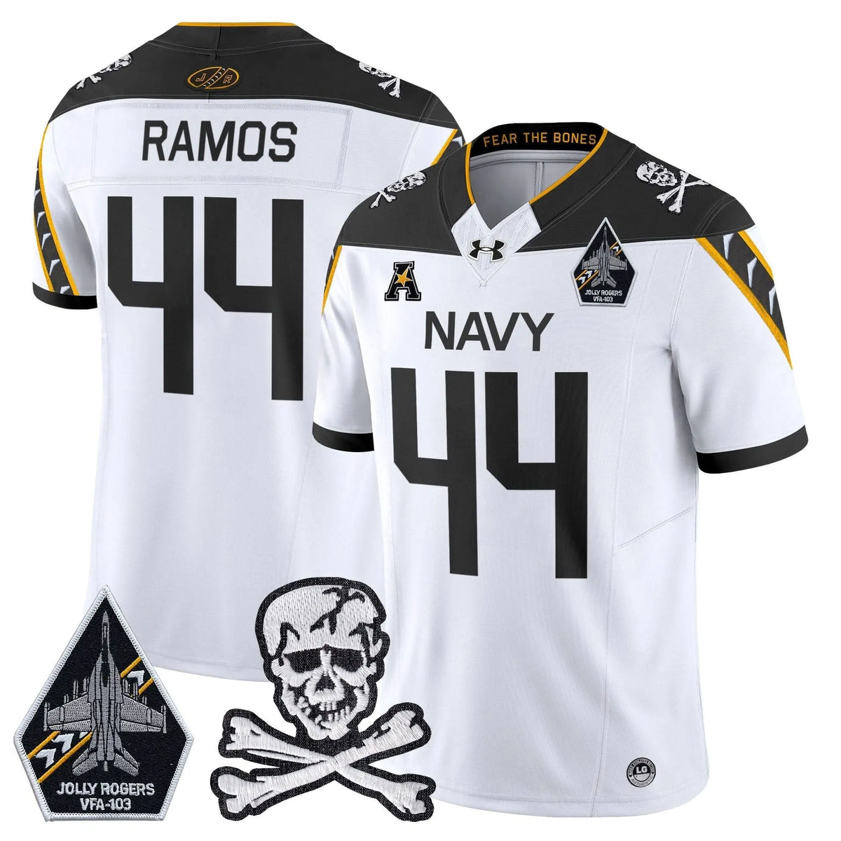 Personalized NM 2026 Vapor Limited Jersey - White / Colin Ramos Stitched