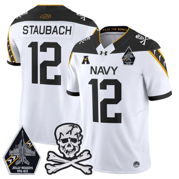 Personalized NM 2026 Vapor Limited Jersey - White / Roger Staubach Stitched