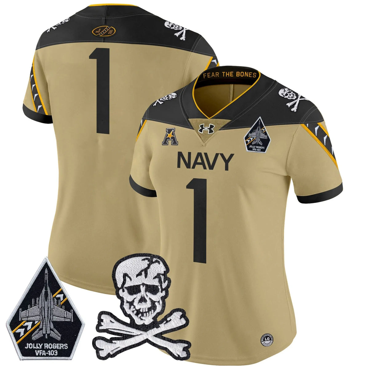 Personalized Women NM 2026 Vapor Limited Jersey - Stitched - Gold / #1 Team Stitched