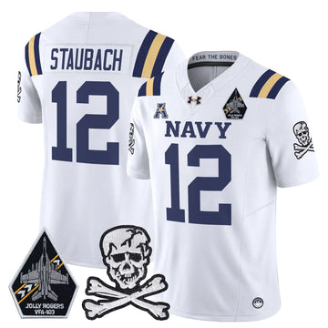 Personalized NM 2026 Vapor Limited Jersey V3 - White / Roger Staubach Stitched