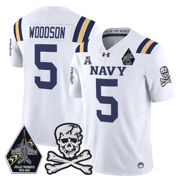 Personalized NM 2026 Vapor Limited Jersey V3 - White / Braxton Woodson Stitched