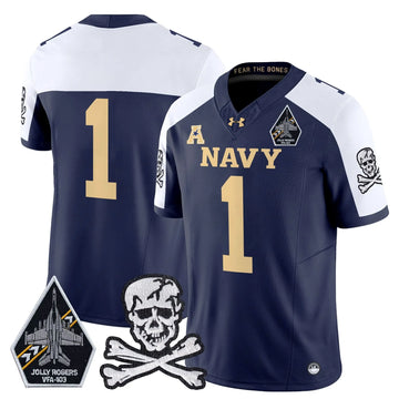 Personalized NM 2026 Vapor Limited Jersey V3 - Navy Alternate / #1 Team Stitched
