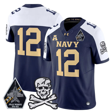 Personalized NM 2026 Vapor Limited Jersey V3 - Navy Alternate / 12th Man Stitched