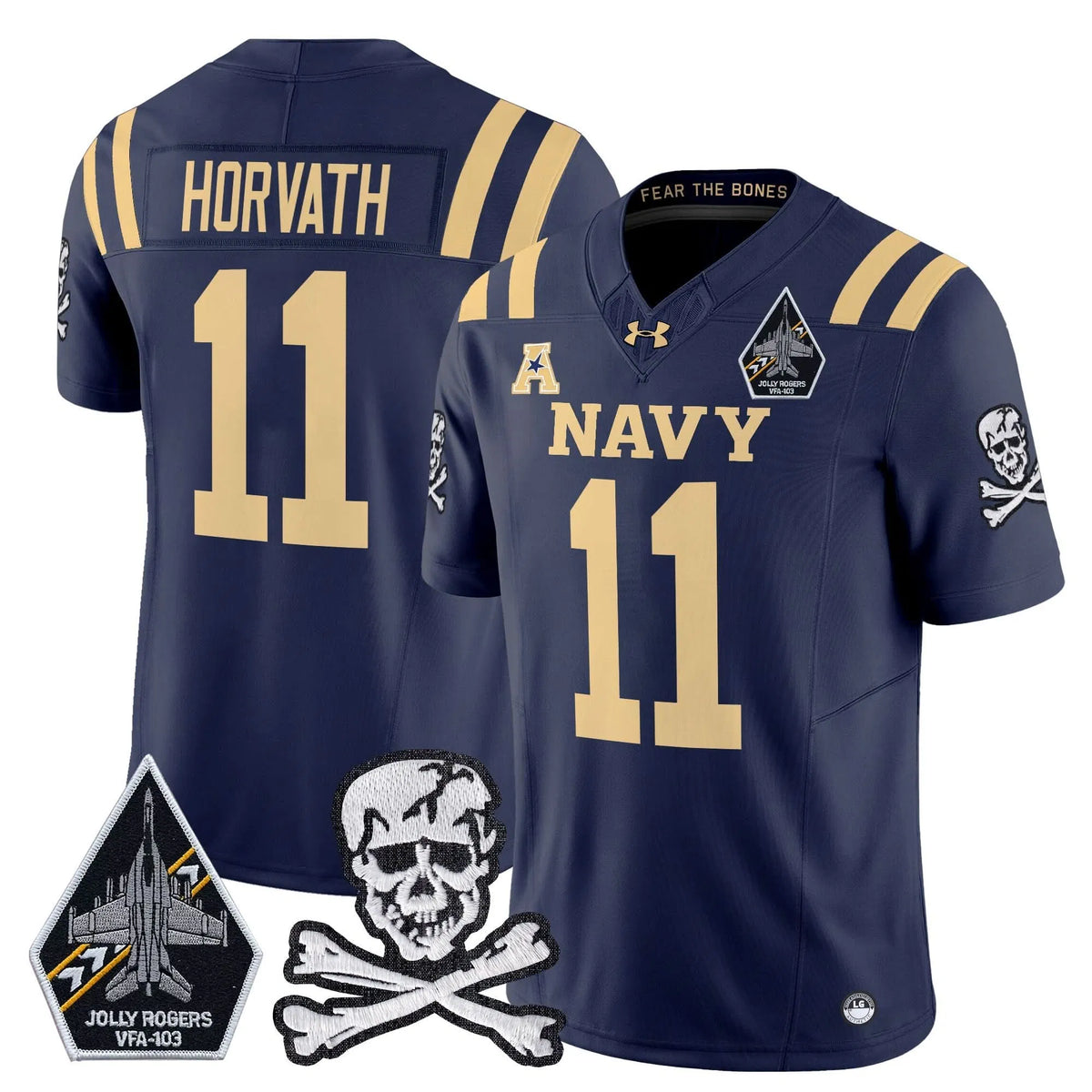 Personalized NM 2026 Vapor Limited Jersey V3 - Navy / Blake Horvath Stitched