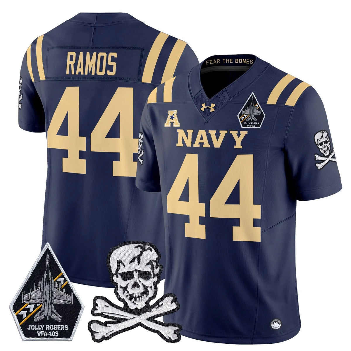 Personalized NM 2026 Vapor Limited Jersey V3 - Navy / Colin Ramos Stitched