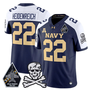 Personalized NM 2026 Vapor Limited Jersey V3 - Navy Alternate / Eli Heidenreich Stitched