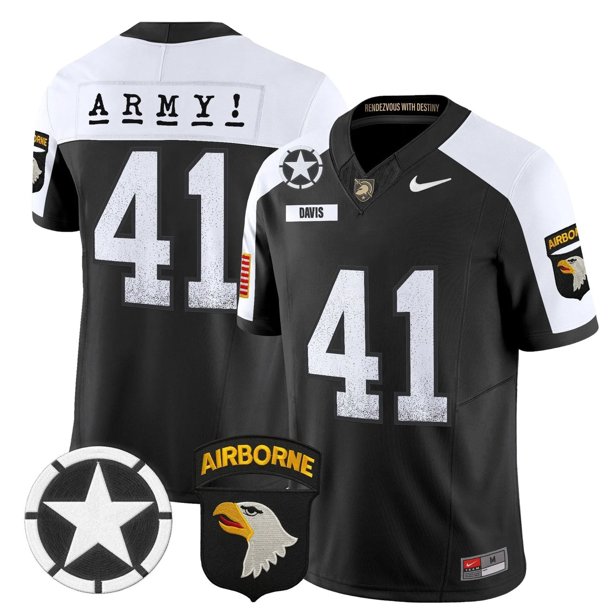 Personalized ABK 2026 Screaming PHI Vapor Limited Jersey - Black Alternate / Glenn Davis Stitched