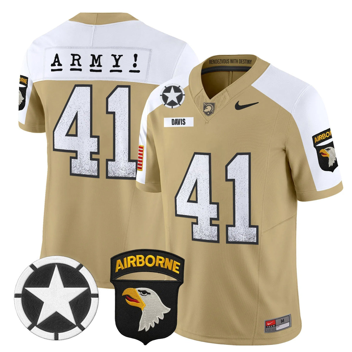 Personalized ABK 2026 Screaming PHI Vapor Limited Jersey - Tan Alternate / Glenn Davis Stitched