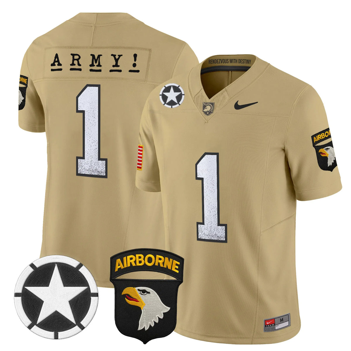 Personalized ABK 2026 Screaming PHI Vapor Limited Jersey - Tan / #1 Team Stitched
