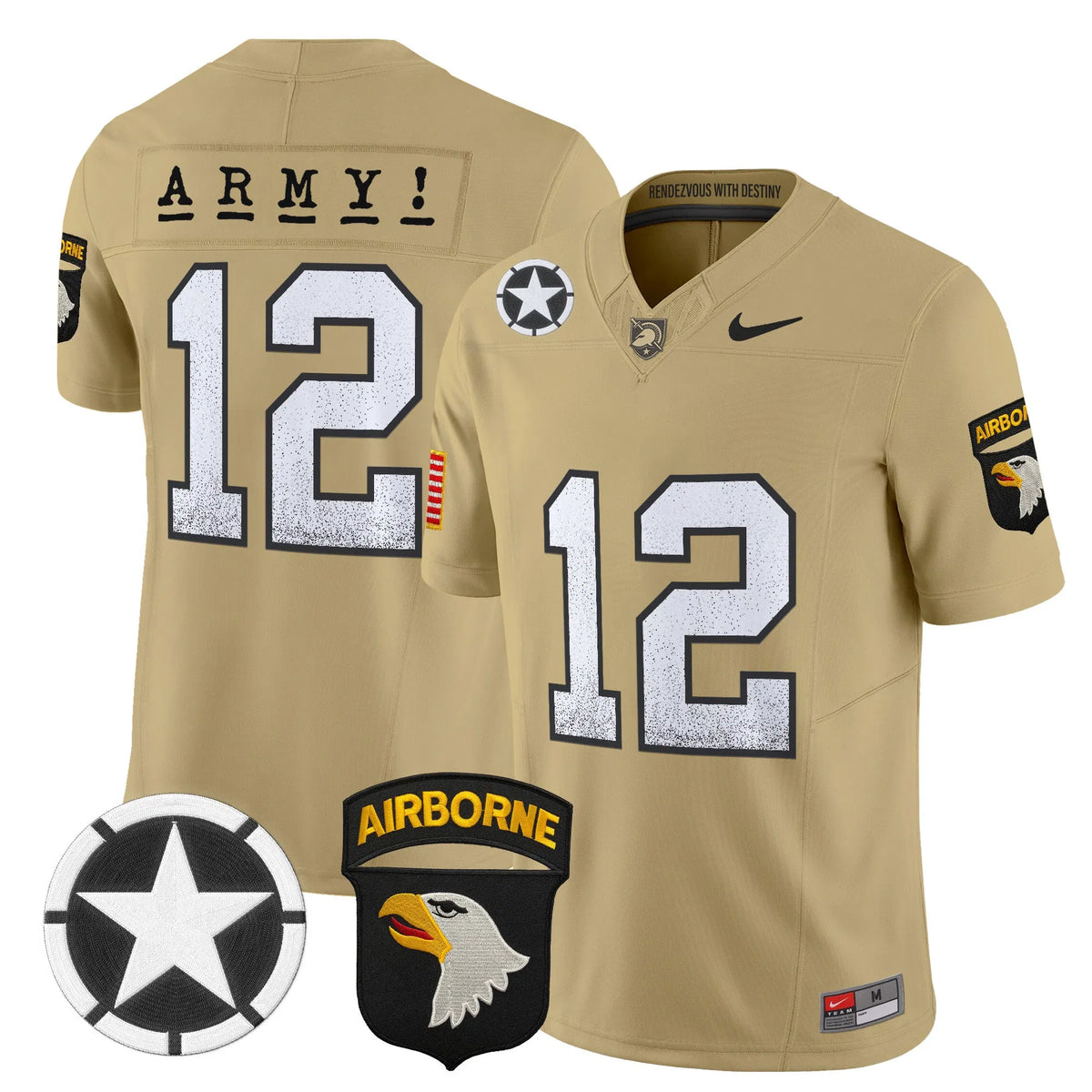Personalized ABK 2026 Screaming PHI Vapor Limited Jersey - Tan / #12th Man Stitched