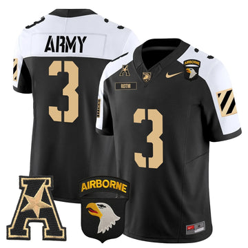 Personalized ABK 101st Airborne Division Patch 2026 Vapor Limited Jersey V3 - Alternate / #3 ROTM Stitched