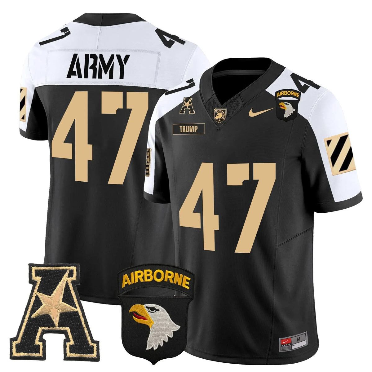 Personalized ABK 101st Airborne Division Patch 2026 Vapor Limited Jersey V3 - Alternate / Trump Stitched