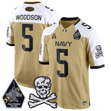 Personalized NM 2026 Game Jersey - Gold Alternate / Braxton Woodson Stitched