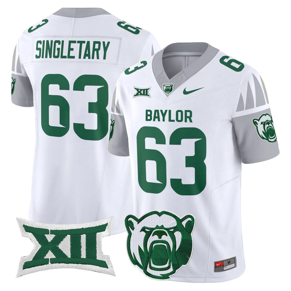 Personalized BB2026 Vapor Limited Jersey V2 - White / Mike Singletary Stitched