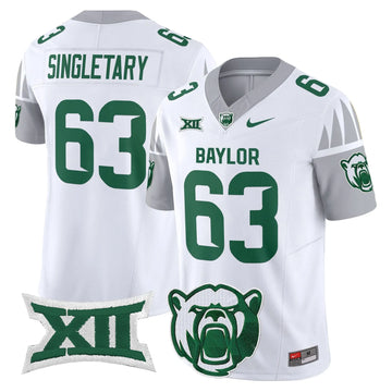 Personalized BB2026 Vapor Limited Jersey V2 - White / Mike Singletary Stitched
