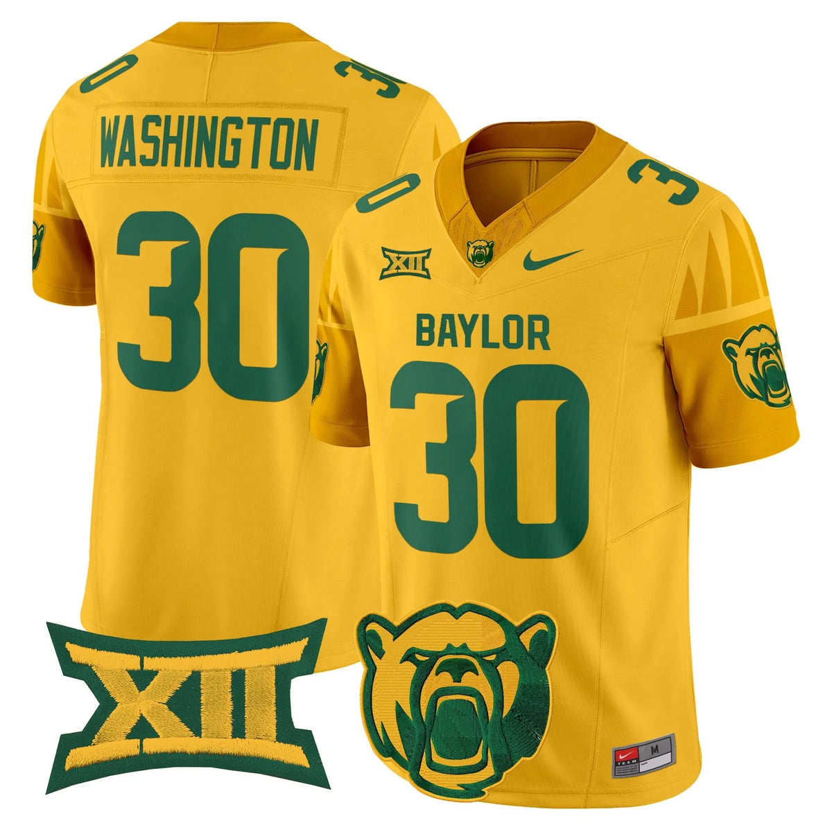 Personalized BB2026 Vapor Limited Jersey V2 - Gold / Bryson Washington Stitched
