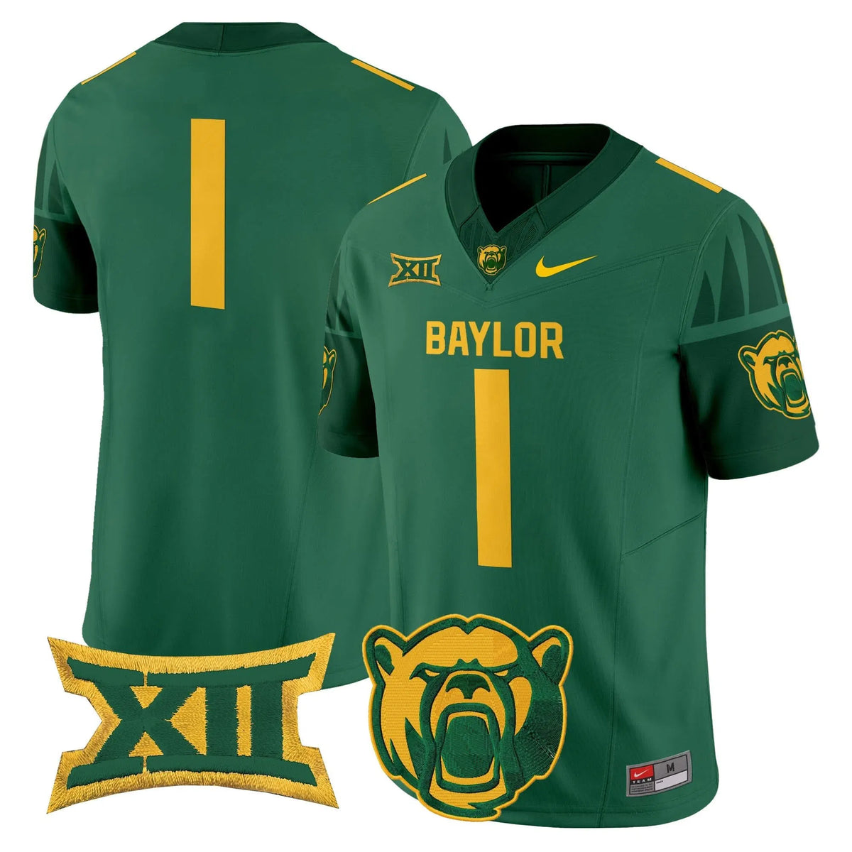 Personalized BB2026 Vapor Limited Jersey V2 - Green / #1 Team Stitched
