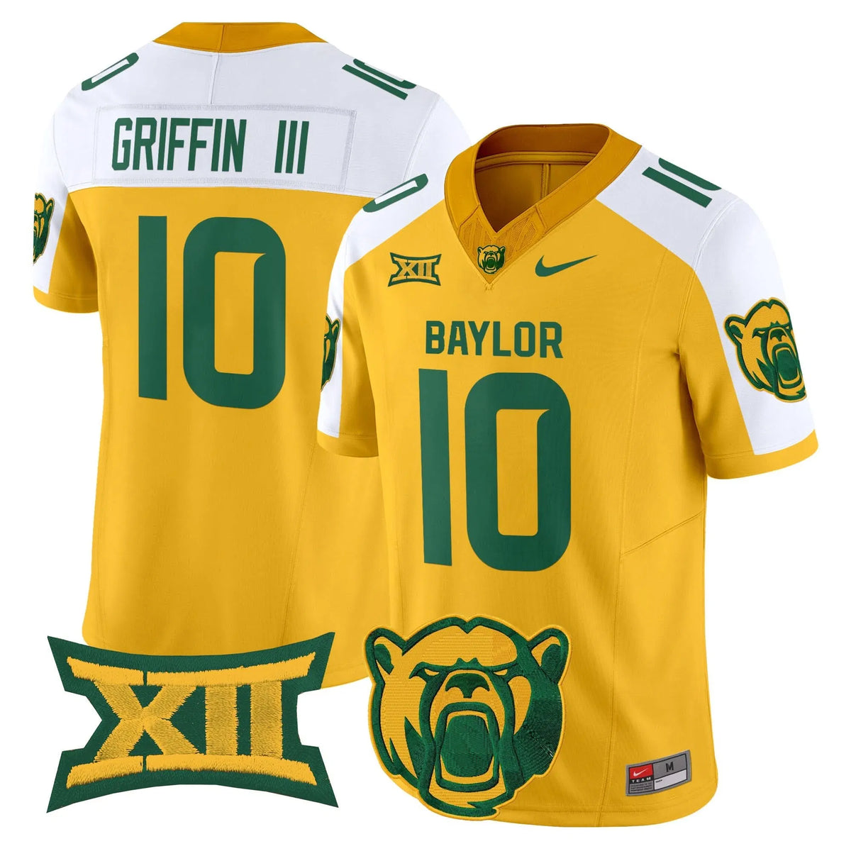 Personalized BB2026 Vapor Limited Jersey V2 - Gold Alternate / Robert Griffin III Stitched