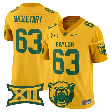 Personalized BB2026 Vapor Limited Jersey V2 - Gold / Mike Singletary Stitched