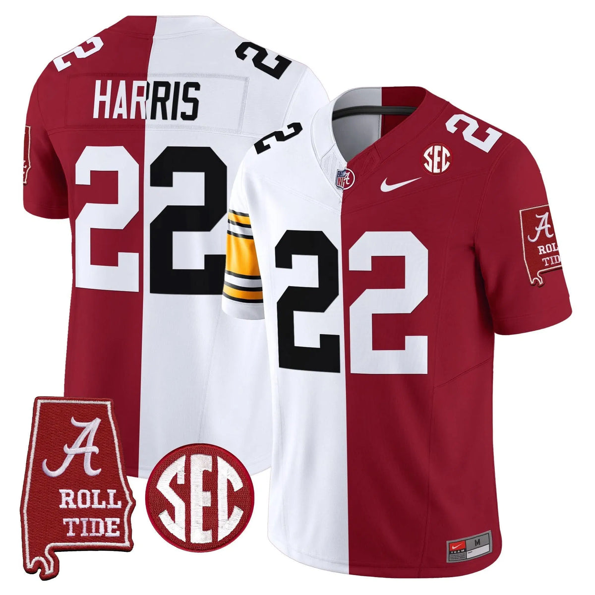 Personalized ACT Split Vapor Limited Jersey - Najee Harris Stitched