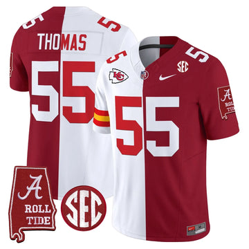 Personalized ACT Split Vapor Limited Jersey - Derrick Thomas Stitched