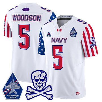 Personalized NM 2026 American Style Vapor Limited Jersey - White / Braxton Woodson Stitched