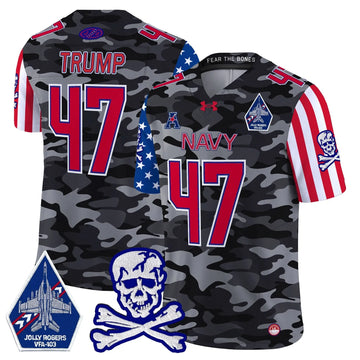 Personalized NM 2026 American Style Vapor Limited Jersey - Black Camo / Trump Stitched