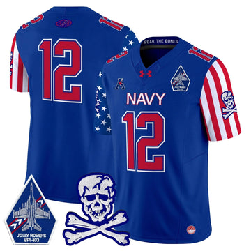 Personalized NM 2026 American Style Vapor Limited Jersey - Royal / 12th Man Stitched