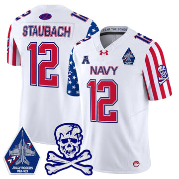 Personalized NM 2026 American Style Vapor Limited Jersey - White / Roger Staubach Stitched