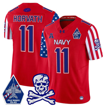 Personalized NM 2026 American Style Vapor Limited Jersey - Red / Blake Horvath Stitched