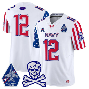 Personalized NM 2026 American Style Vapor Limited Jersey - White / 12th Man Stitched
