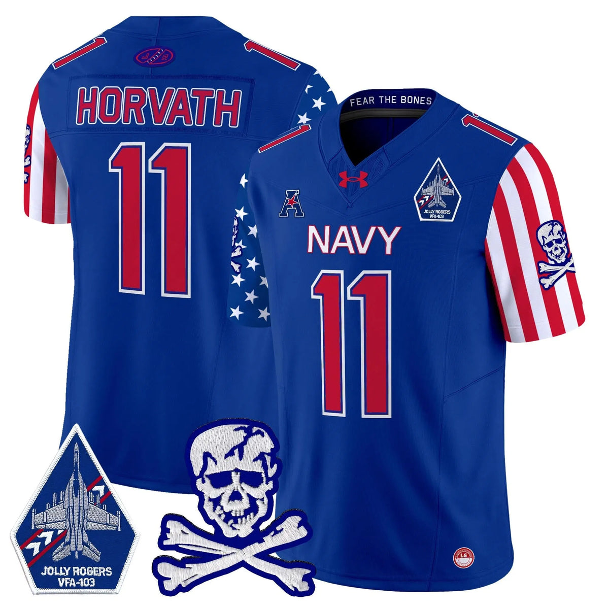 Personalized NM 2026 American Style Vapor Limited Jersey - Royal / Blake Horvath Stitched