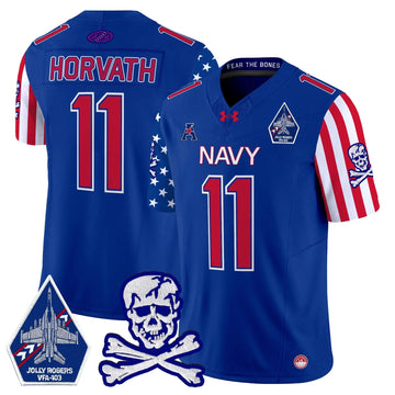 Personalized NM 2026 American Style Vapor Limited Jersey - Royal / Blake Horvath Stitched