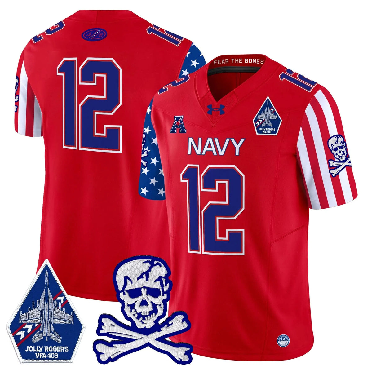 Personalized NM 2026 American Style Vapor Limited Jersey - Red / 12th Man Stitched