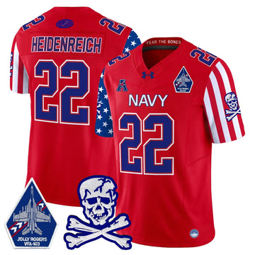 Personalized NM 2026 American Style Vapor Limited Jersey - Red / Eli Heidenreich Stitched