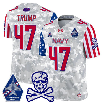 Personalized NM 2026 American Style Vapor Limited Jersey - Arctic Camo / Trump Stitched