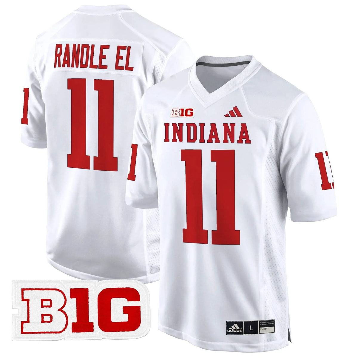 Personalized IND 2026 Game Jersey V2 - White / Randle El Stitched