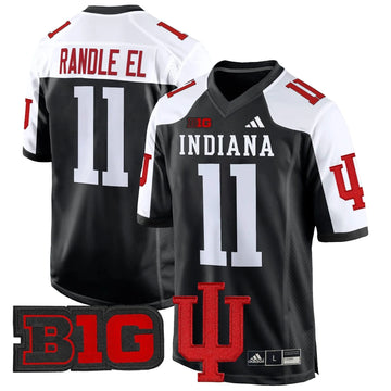 Personalized IND 2026 Game Jersey V2 - Black Alternate / Randle El Stitched