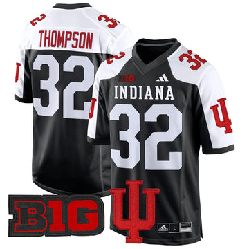 Personalized IND 2026 Game Jersey V2 - Black Alternate / Anthony Thompson Stitched