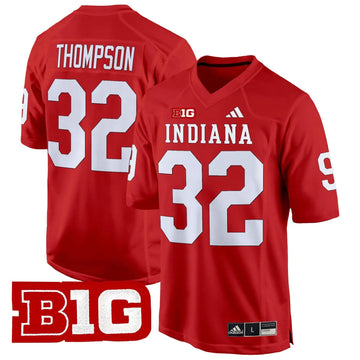 Personalized IND 2026 Game Jersey V2 - Crimson / Anthony Thompson Stitched