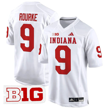 Personalized IND 2026 Game Jersey V2 - White / Kurtis Rourke Stitched