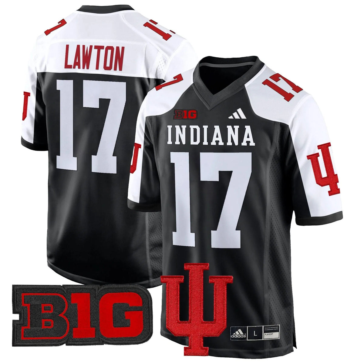 Personalized IND 2026 Game Jersey V2 - Black Alternate / Ty Son Lawton Stitched